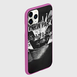 Чехол iPhone 11 Pro матовый A Thousand Suns: Puerta De Alcala - Linkin Park, цвет: 3D-фиолетовый — фото 2