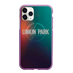 Чехол iPhone 11 Pro матовый Studio Collection - Linkin Park, цвет: 3D-фиолетовый