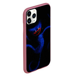 Чехол iPhone 11 Pro матовый POPPY PLAYTIME - ИГРУШКА ХАГГИ ВАГГИ, цвет: 3D-малиновый — фото 2