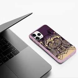 Чехол iPhone 11 Pro матовый POPPY PLAYTIME - КУКЛА, цвет: 3D-розовый — фото 2