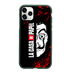 Чехол iPhone 11 Pro матовый БУМАЖНЫЙ ДОМ, LA CASA DE PAPEL