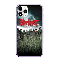 Чехол iPhone 11 Pro матовый All Hope Is Gone - Slipknot, цвет: 3D-светло-сиреневый