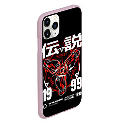 Чехол iPhone 11 Pro матовый BROTHERHOOD 1999 GACHIMUCHI, цвет: 3D-розовый — фото 2