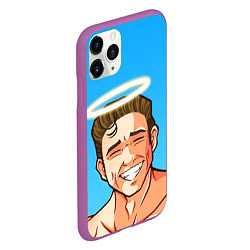 Чехол iPhone 11 Pro матовый BILLY HERRINGTON, цвет: 3D-фиолетовый — фото 2