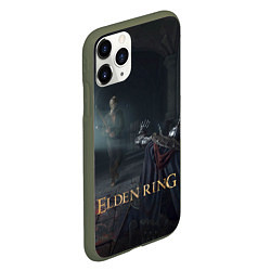 Чехол iPhone 11 Pro матовый Elden Ring - Нежить, цвет: 3D-темно-зеленый — фото 2