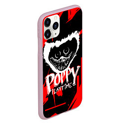 Чехол iPhone 11 Pro матовый POPPY PLAYTIME ХАГИ ВАГИ, цвет: 3D-розовый — фото 2