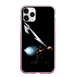 Чехол iPhone 11 Pro матовый Quebec Magnetic - Metallica, цвет: 3D-розовый