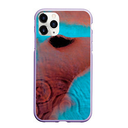 Чехол iPhone 11 Pro матовый Meddle - Pink Floyd, цвет: 3D-светло-сиреневый