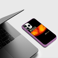Чехол iPhone 11 Pro матовый Metallica ReLoad, цвет: 3D-фиолетовый — фото 2