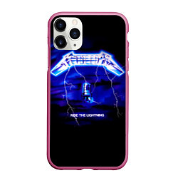 Чехол iPhone 11 Pro матовый Ride the Lightning - Metallica