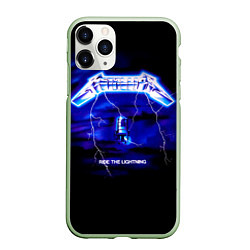 Чехол iPhone 11 Pro матовый Ride the Lightning - Metallica