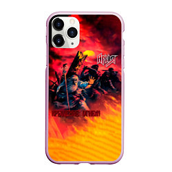 Чехол iPhone 11 Pro матовый Крещение огнём - Ария, цвет: 3D-розовый