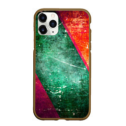 Чехол iPhone 11 Pro матовый ТРИ УДОВОЛЬСТВИЯ, цвет: 3D-коричневый