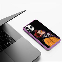 Чехол iPhone 11 Pro матовый Gone Fludd on style, цвет: 3D-фиолетовый — фото 2