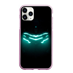 Чехол iPhone 11 Pro матовый DEAD SPACE ШЛЕМ АЙЗЕКА, цвет: 3D-розовый