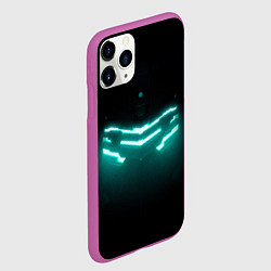 Чехол iPhone 11 Pro матовый DEAD SPACE ШЛЕМ АЙЗЕКА, цвет: 3D-фиолетовый — фото 2
