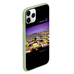 Чехол iPhone 11 Pro матовый A Momentary Lapse of Reason - Pink Floyd, цвет: 3D-салатовый — фото 2