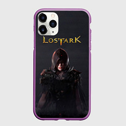 Чехол iPhone 11 Pro матовый Lost Ark Ассасин Клинок смерти, цвет: 3D-фиолетовый