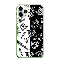 Чехол iPhone 11 Pro матовый Tokyo Revengers Black & White