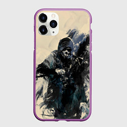 Чехол iPhone 11 Pro матовый Корво Аттано, цвет: 3D-фиолетовый