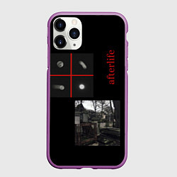 Чехол iPhone 11 Pro матовый Загробная жизнь - afterlife, цвет: 3D-фиолетовый