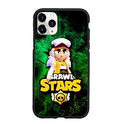 Чехол iPhone 11 Pro матовый ФЭНГ БРАВЛ СТАРС, FANG BRAWL STARS