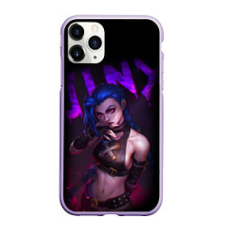 Чехол iPhone 11 Pro матовый JINX ARCANE НАДПИСЬ LEAGUE OF LEGENDS