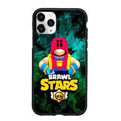 Чехол iPhone 11 Pro матовый ГРОМ БРАВЛ СТАРС, GROM BRAWL STARS