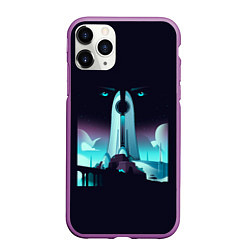 Чехол iPhone 11 Pro матовый Destiny eyes