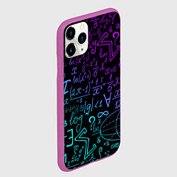 Чехол iPhone 11 Pro матовый НЕОНОВЫЕ ФОРМУЛЫ NEON FORMULAS, цвет: 3D-фиолетовый — фото 2
