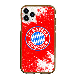 Чехол iPhone 11 Pro матовый НОВОГОДНИЙ BAYERN MUNCHEN СВИТЕР НОВОГОДНИЙ