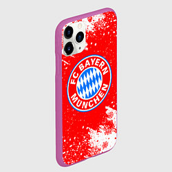 Чехол iPhone 11 Pro матовый НОВОГОДНИЙ BAYERN MUNCHEN СВИТЕР НОВОГОДНИЙ, цвет: 3D-фиолетовый — фото 2