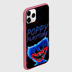 Чехол iPhone 11 Pro матовый Хагги ВАГГИ Poppy Playtime, цвет: 3D-малиновый — фото 2