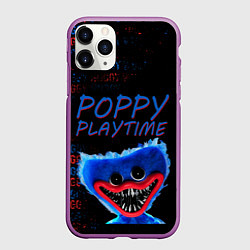 Чехол iPhone 11 Pro матовый Хагги ВАГГИ Poppy Playtime, цвет: 3D-фиолетовый