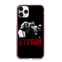 Чехол iPhone 11 Pro матовый Майк Тайсон Mike Tyson