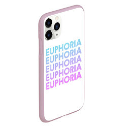 Чехол iPhone 11 Pro матовый Эйфория Euphoria, цвет: 3D-розовый — фото 2