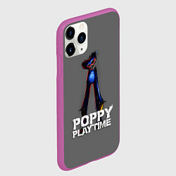 Чехол iPhone 11 Pro матовый HUGGY WUGGY POPPY PLAYTIME, цвет: 3D-фиолетовый — фото 2