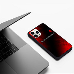 Чехол iPhone 11 Pro матовый SKYRIM - Tie-Dye, цвет: 3D-черный — фото 2