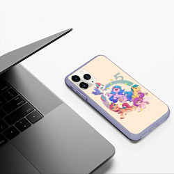 Чехол iPhone 11 Pro матовый G5 My Little Pony, цвет: 3D-светло-сиреневый — фото 2