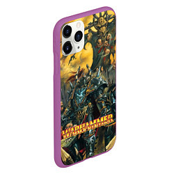 Чехол iPhone 11 Pro матовый Warhammer old battle, цвет: 3D-фиолетовый — фото 2