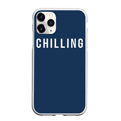 Чехол iPhone 11 Pro матовый C H I L L I N G