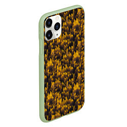 Чехол iPhone 11 Pro матовый Рыжий лес, цвет: 3D-салатовый — фото 2