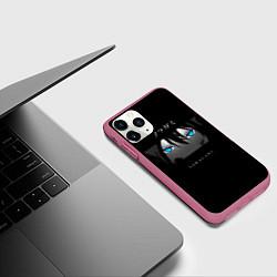 Чехол iPhone 11 Pro матовый Взгляд Ято Noragami, цвет: 3D-малиновый — фото 2