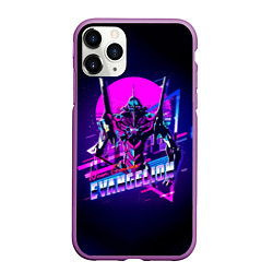 Чехол iPhone 11 Pro матовый Ева 01 - Neon Genesis Evangelion