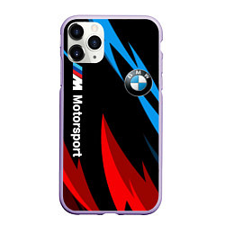 Чехол iPhone 11 Pro матовый BMW Логотип Узор