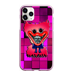 Чехол iPhone 11 Pro матовый КИССИ МИССИ KISSY MISSY POPPY PLAYTIME, цвет: 3D-розовый