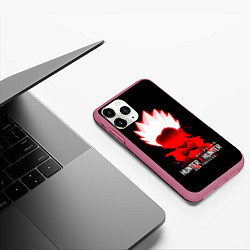 Чехол iPhone 11 Pro матовый Hunter x Hunter - Gon Furikusu, цвет: 3D-малиновый — фото 2