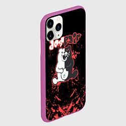 Чехол iPhone 11 Pro матовый Monokuma monomi, цвет: 3D-фиолетовый — фото 2