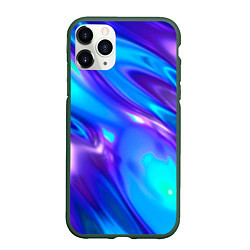 Чехол iPhone 11 Pro матовый Neon Holographic