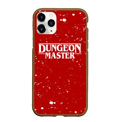 Чехол iPhone 11 Pro матовый DUNGEON MASTER BLOOD ГАЧИМУЧИ КРАСНЫЙ